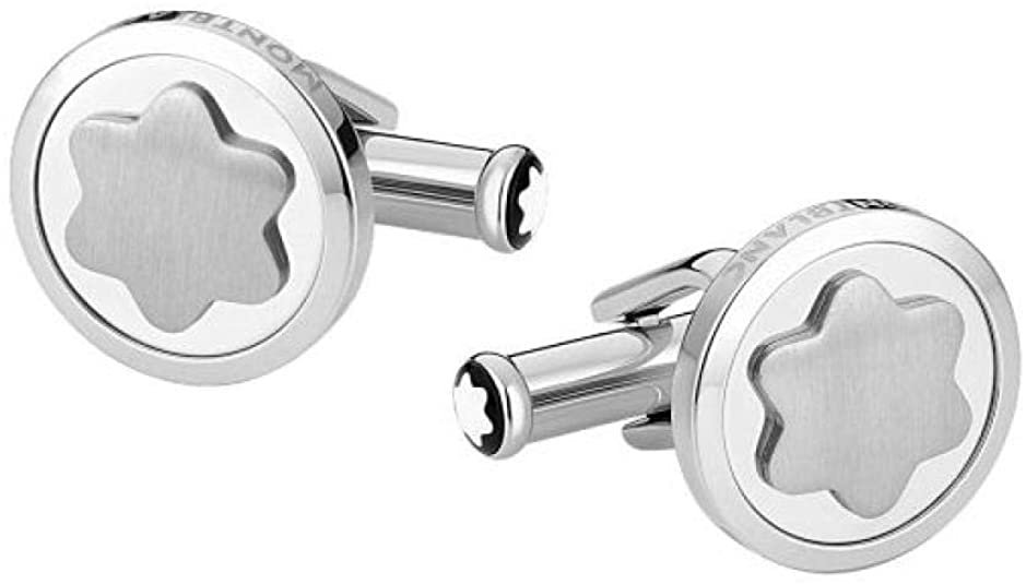 MONTBLANC Star Two Tone 0.6 inches Cufflinks