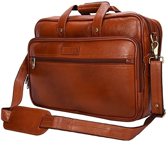 Yark Genuine Leather Laptop Bag/Briefcase