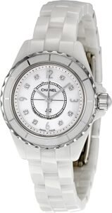 Chanel Women's H2570 J12 Diamond Dial Watch